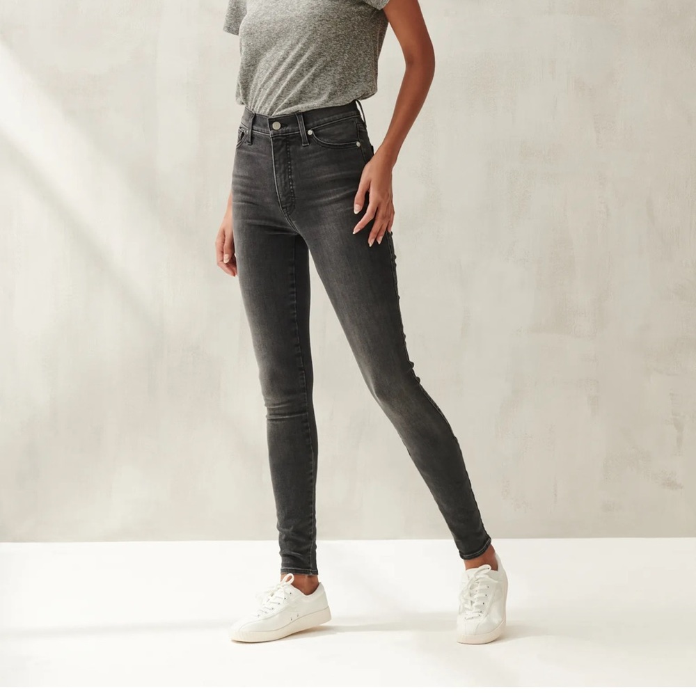 Lucky Brand | Uni Fit High Rise Skinny Jeans Global Gray Stretch 4/30-32 R